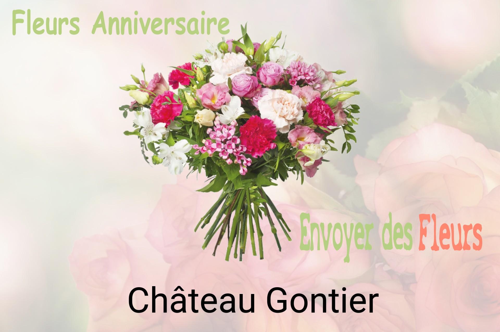 Bouquet de fleurs d’anniversaire livré à Château-Gontier